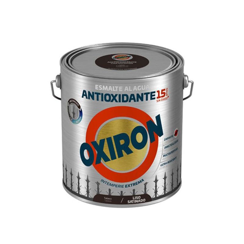 ESMALTE ANTIOXI. SAT. 2,5 LT TABA EXT. LISO TITAN OXIRON AL