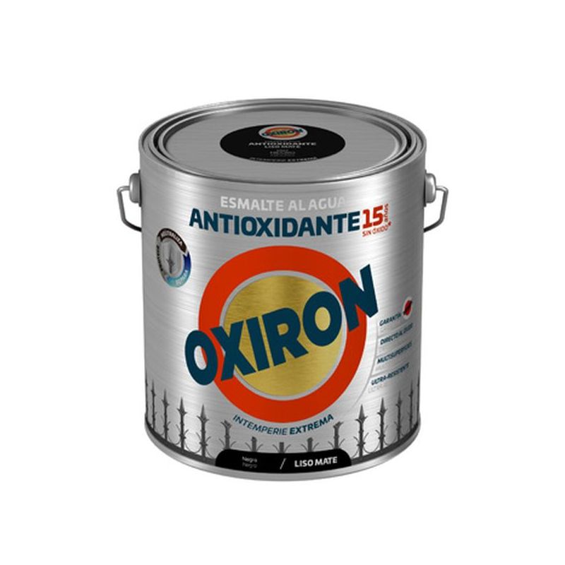 ESMALTE ANTIOXI. MATE 2,5 LT NE EXT. LISO TITAN OXIRON AL AG