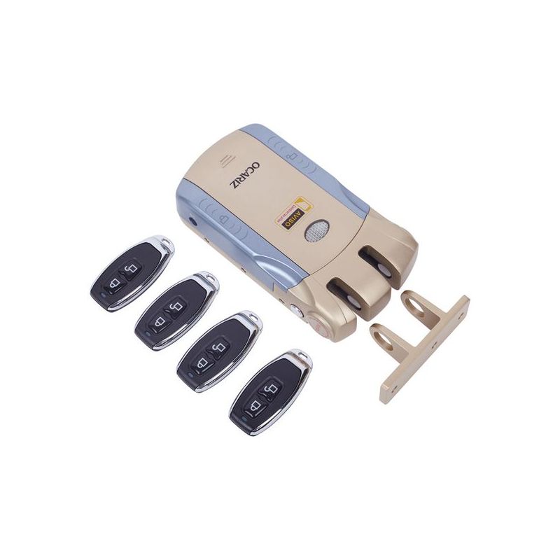 CERROJO SOBR. ELECTRONICO OCARIZ ORO 4 MANDOS INVISIBLE 1050