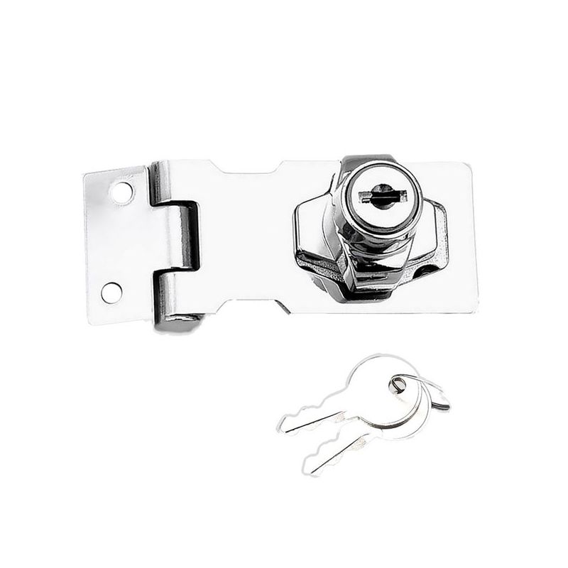 CERRADURA MUEBLE HEBILLA 40X29X110MM MICEL ZAMAK CR/BRI CM19