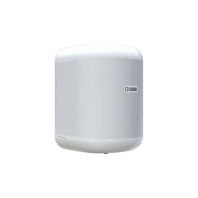 DISPENSADOR BAÑO INDUST 310X200X220MM PAPEL MECHA ABS BL ECO