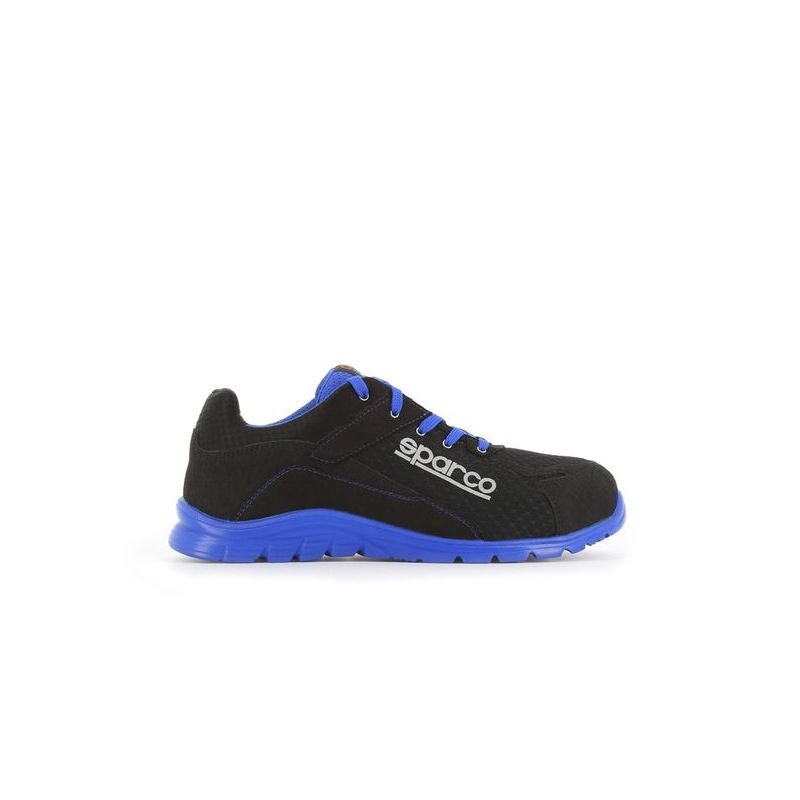 ZAPATO SEG T46 S1P PU-MD-SRC PRACTICE MALLA TRANS. NEGRA/AZU