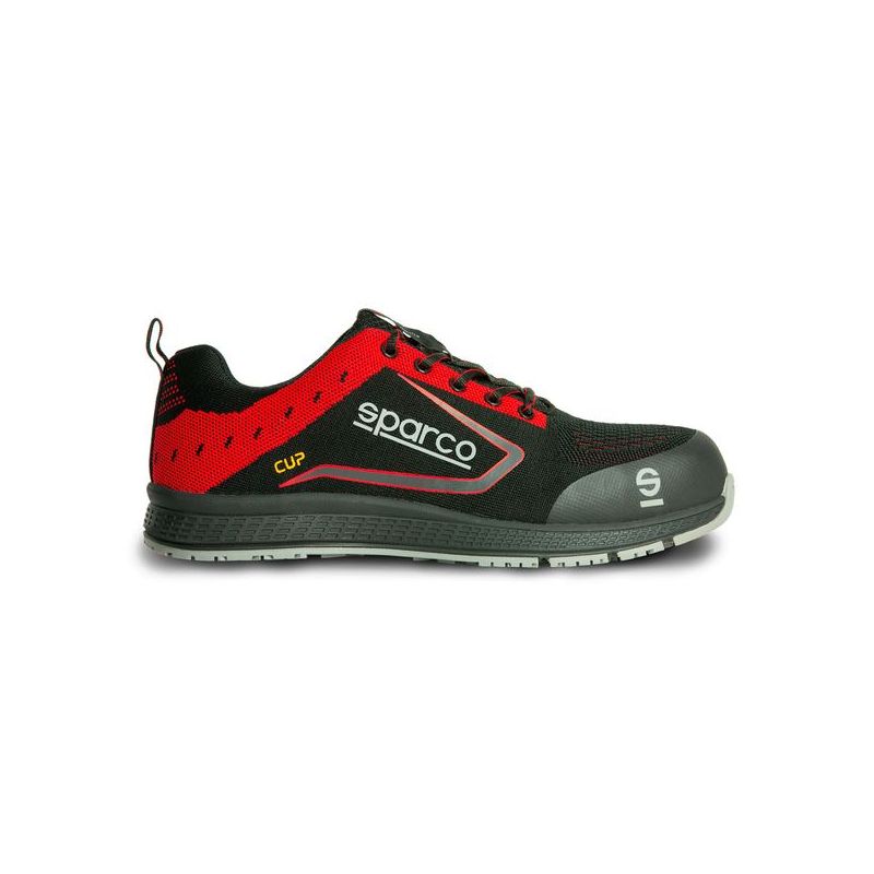 ZAPATO SEG T42 S1P-SRC PUNT.COMPOS. CUP NEGRA/ROJA SPARCO