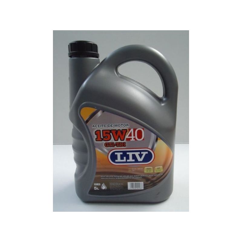 ACEITE MOTOR DIESEL 5LT 15W SAE 40S 5 LT LIV