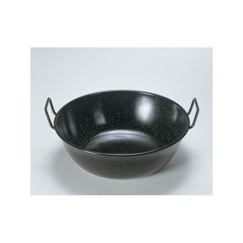 SARTEN HONDA 40CM CON ASA H.ESMAL LA IDEAL