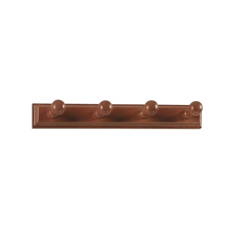 COLGADOR PARED ATORN. HERDASA MAD NOGAL 4G LACADA 134-NOGAL