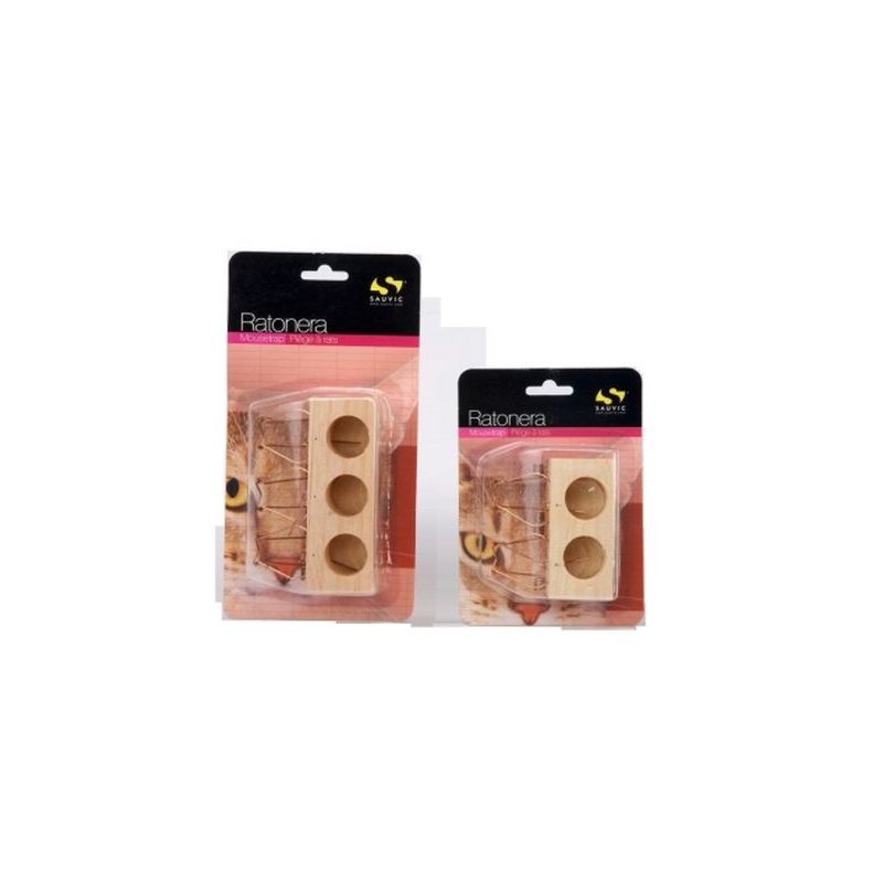 RATONERA 2 AGUJEROS SAUVIC 15235