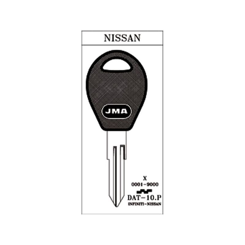 LLAVE CILINDRO EN BRUTO JMA AC NE CABEZA PLAS. DAT-10.P