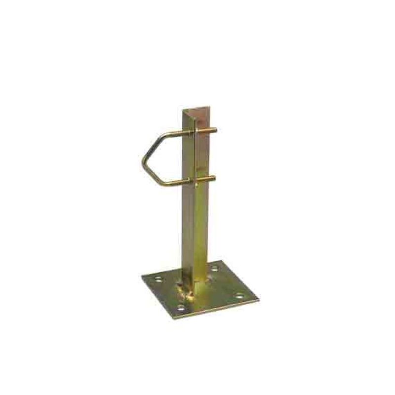 ABRAZ MASTIL ANTENA TV PLETINA 25CM ACERO AXIL