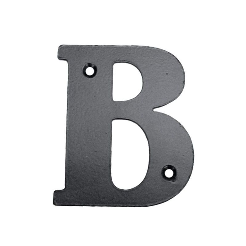 LETRA SEÑAL CLAVAR 100MM &quot;B&quot; H.FORJ NE EL ZORRO