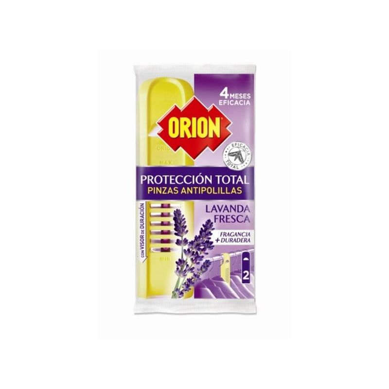 ANTI-POLILLAS PINZA ORION PROTECT LAVANDA 31504=31513