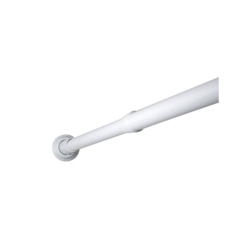 BARRA CORT BAÑO 110/190CM RECTA BL EXT RECTA TATAY