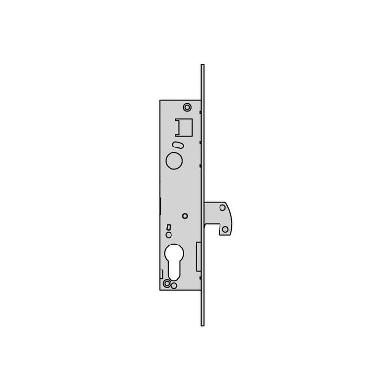 CERRADURA MET.EMB. 25x20MM L4140.20.0 INOX S/GAN CISA