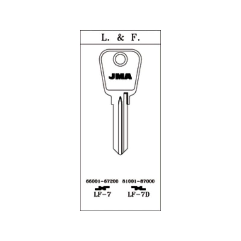 LLAVE CILINDRO EN BRUTO JMA AC LF-7
