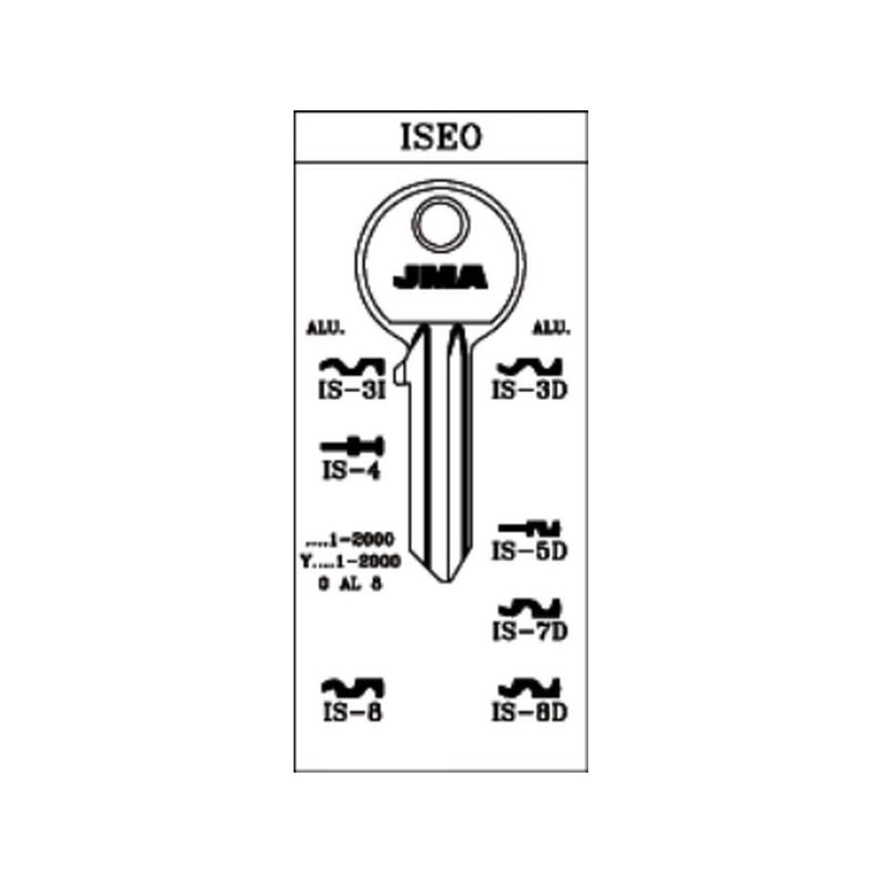LLAVE CILINDRO EN BRUTO JMA AC IS-4