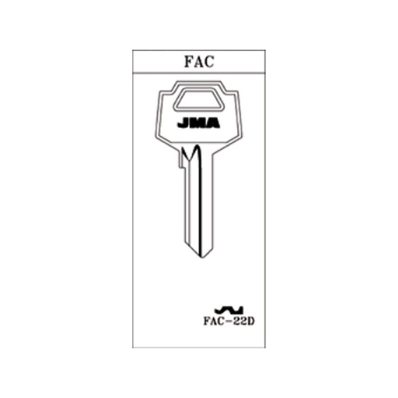 LLAVE CILINDRO EN BRUTO JMA AC FAC-22D
