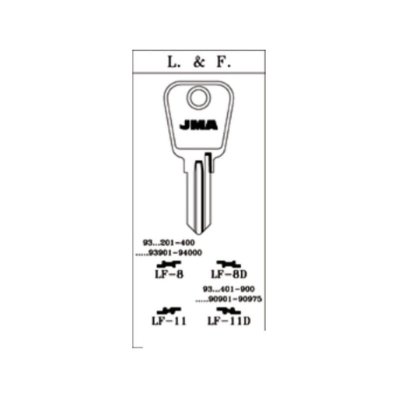 LLAVE CILINDRO EN BRUTO JMA AC LF-11D