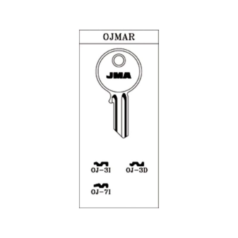 LLAVE CILINDRO EN BRUTO JMA AC OJ-7I