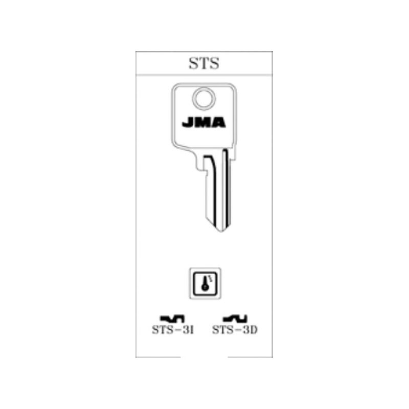 LLAVE CILINDRO EN BRUTO JMA AC STS-3D