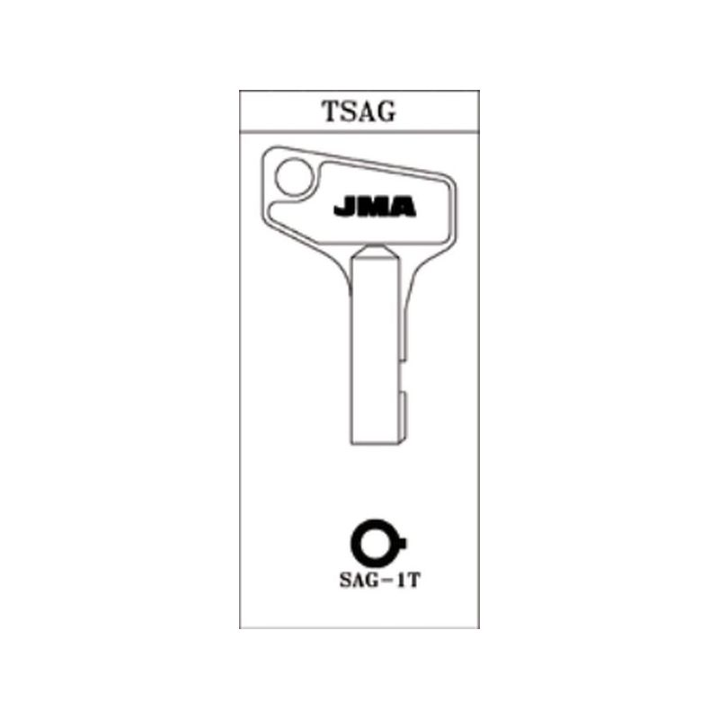 LLAVE TUBULAR EN BRUTO JMA SAG-1T