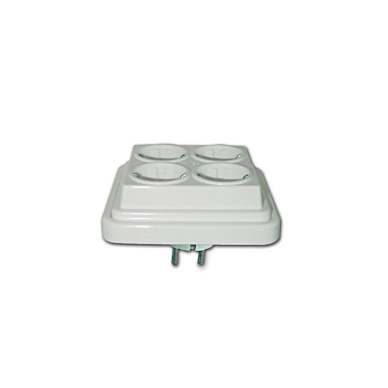 BASE ENCHUFE ELEC 4T-TT SUP. BL KRISTAL BF