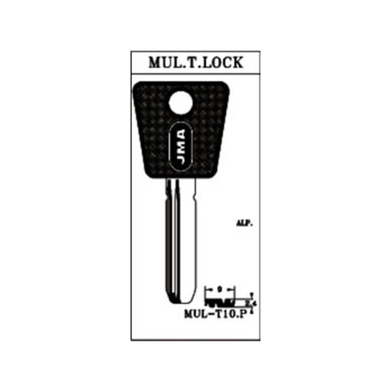 LLAVE PUNTOS EN BRUTO JMA ALPACA NE CABEZA PLAS. MUL-T10.P