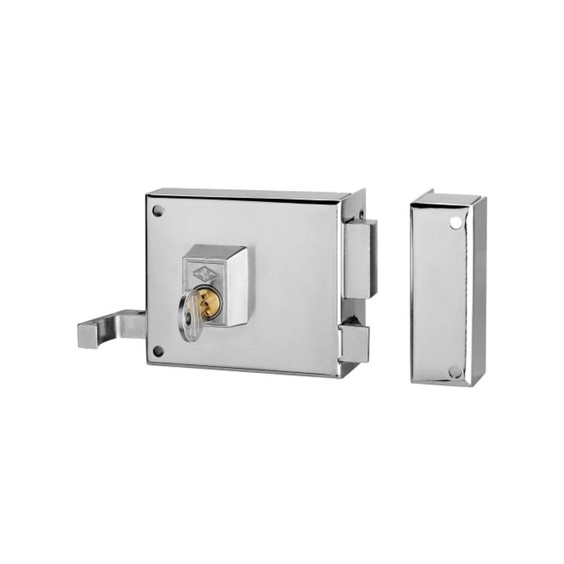 CERRADURA SOBR. 80X60MM 125A08D/0 NIQ PIC/PAL DCHA CVL