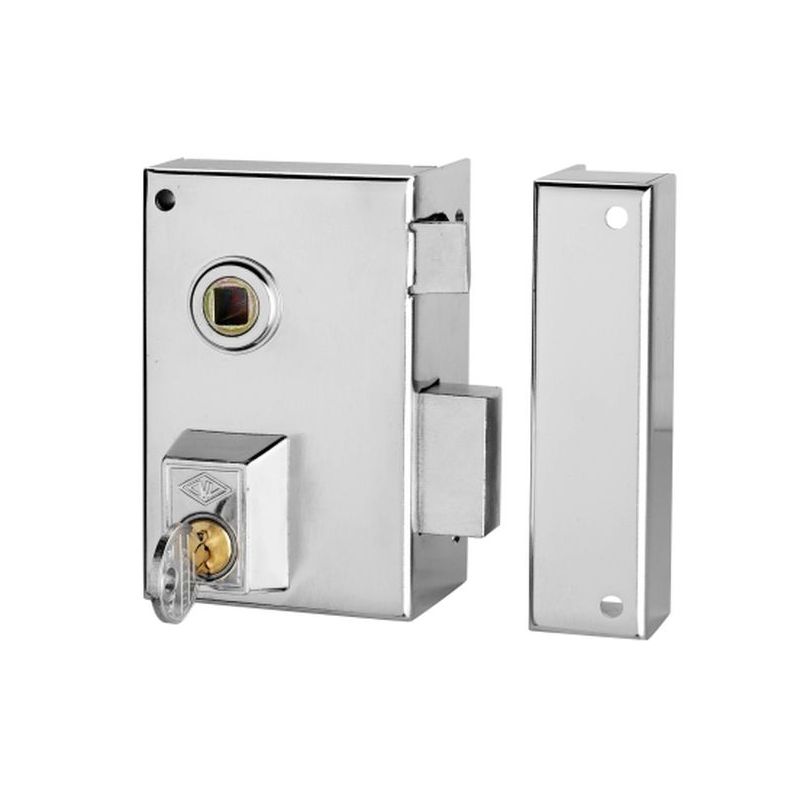 CERRADURA SOBR. 70X45MM 56BR70D/0 NIQ PIC/PAL DCHA CVL