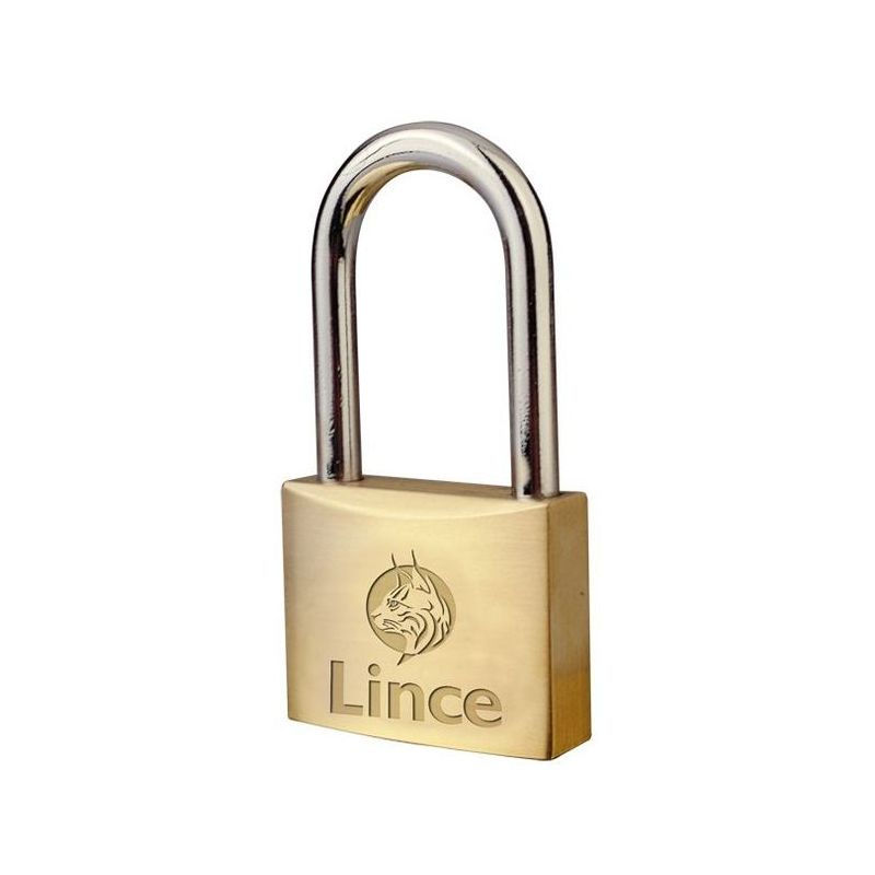CANDADO SEG 50MM ARCO LARGO LAT LINCE