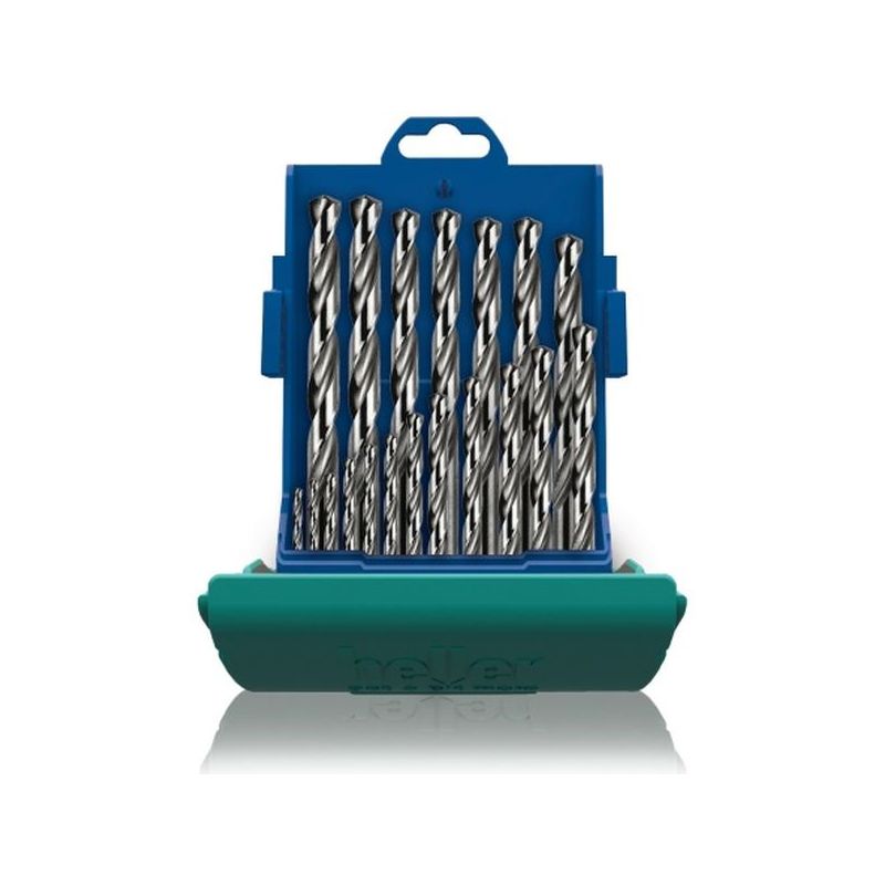 BROCA MET RECT HSS 01-10 MM 19PZ HELLER