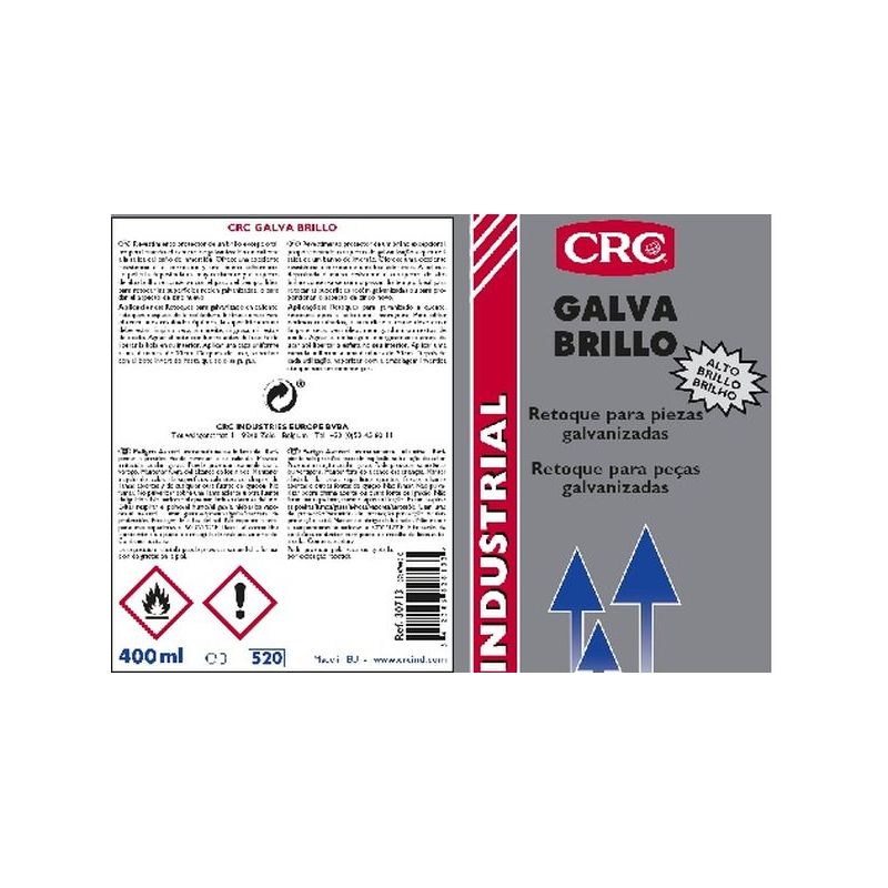 GALVANIZADOR PROT BRI. 400 ML 400 ML S/R CRC