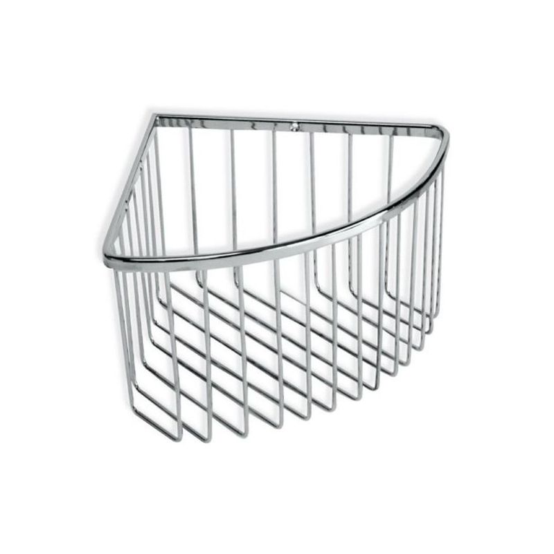 CESTILLO BAÑO 20X20X13CM RINCONERA MET CR TATAY
