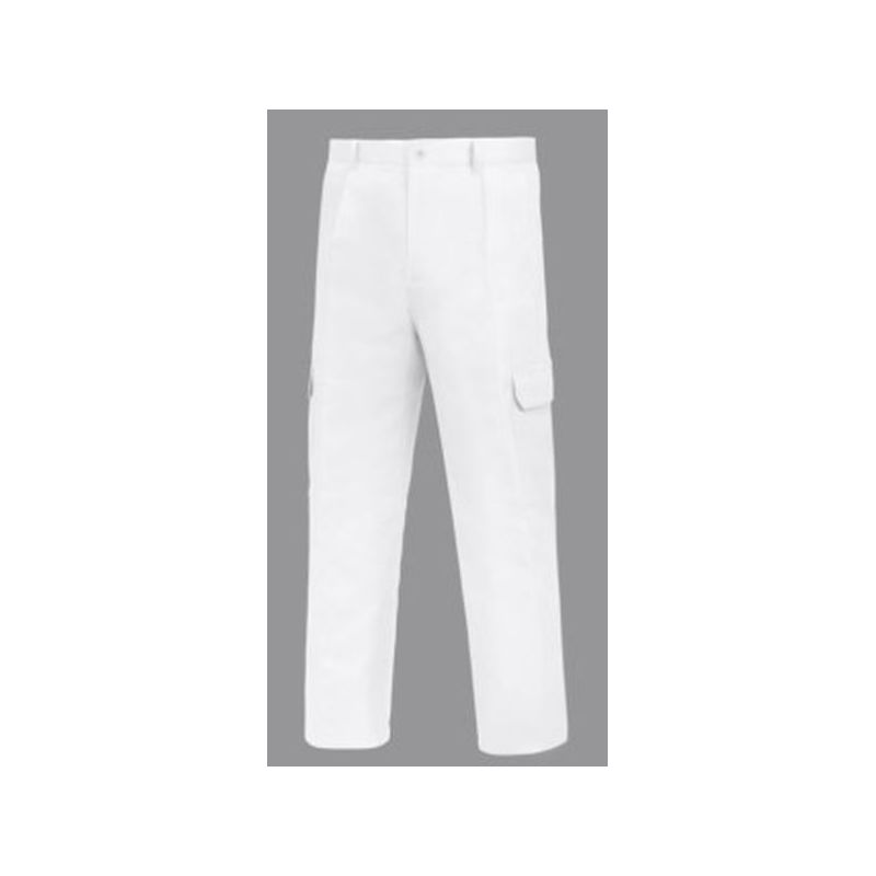 PANTALON TRABAJO T52 TERGAL BL L500 MLTIBOL VESIN