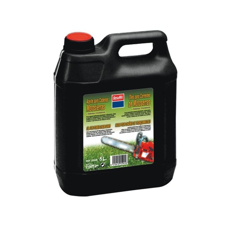 ACEITE LUBRICANTE CADENA MOTOSIERRA KRAFFT 55945 5 LT