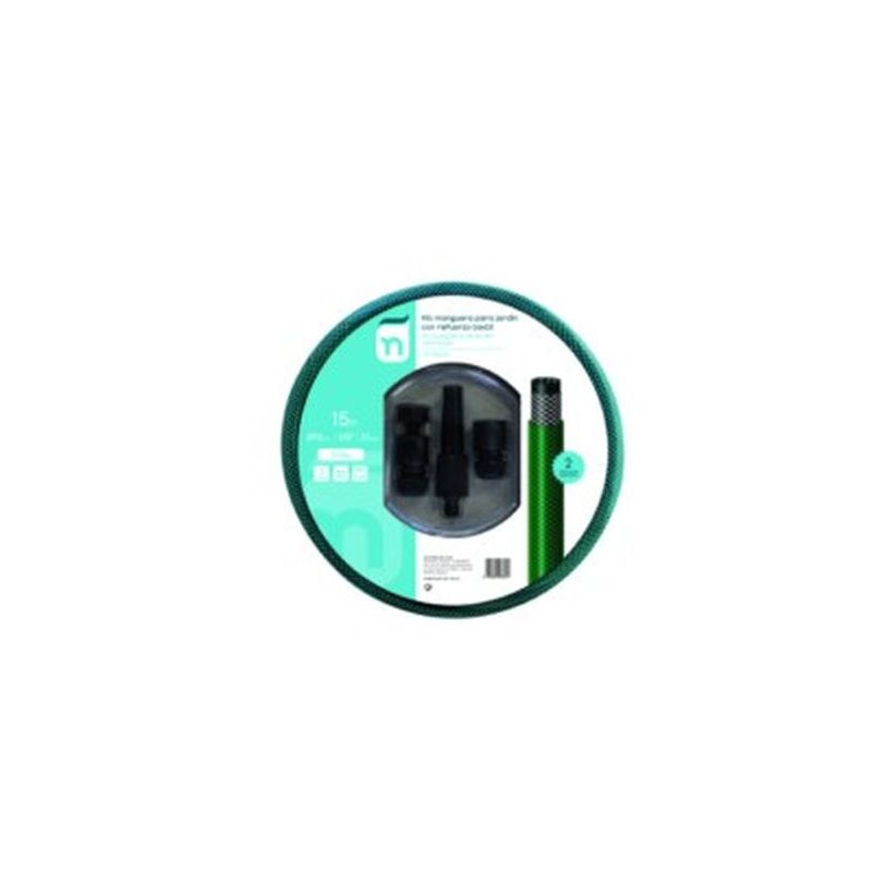 MANGUERA RIEGO 15MT-15 3C NATUUR VER EASY TRENZ +ACC NT99216