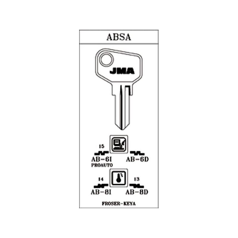 LLAVE CILINDRO EN BRUTO JMA AC AB-6I
