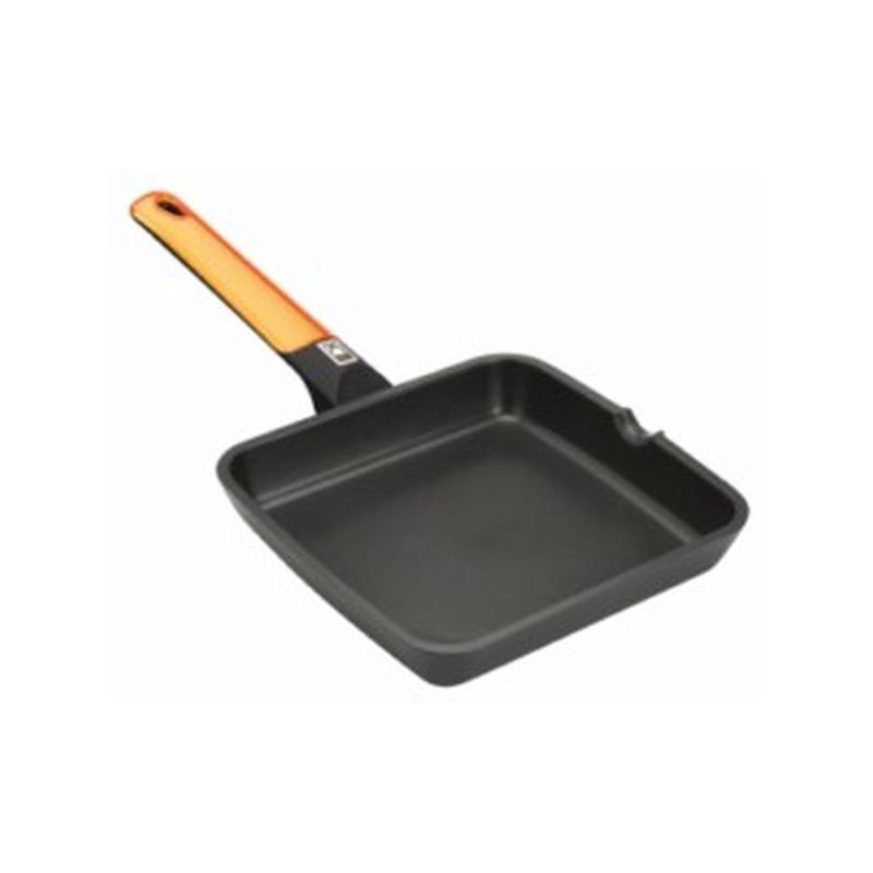 GRILL PLANCHA 28X28CM LISO C/M IND AL/FU NAR EFFICIENT BRA