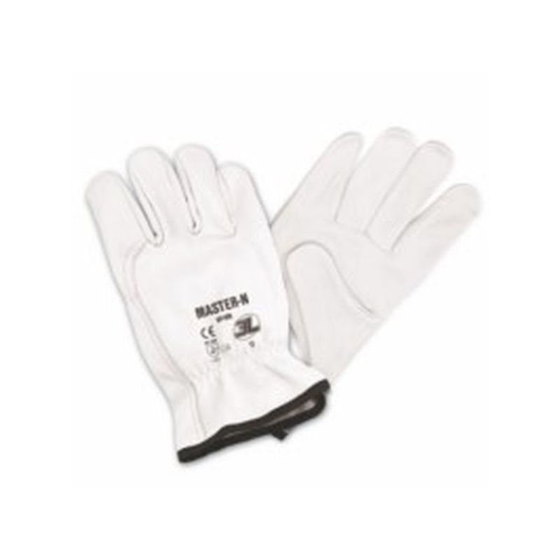 GUANTE MECANICO S07 MASSTER N PIEL BL 3L