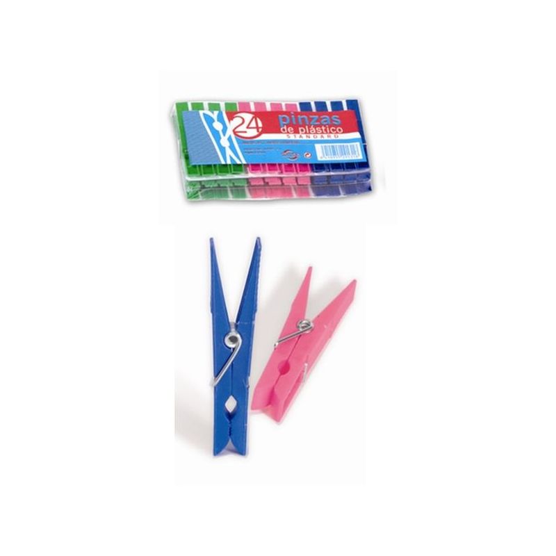 PINZA TENDER ROPA PL TARRES 24 PZ