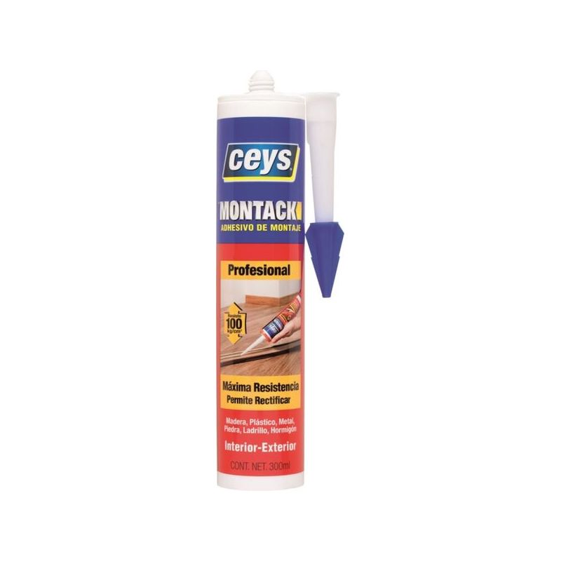 ADHESIVO MONTAJE 300 ML MONTACK CART CEYS
