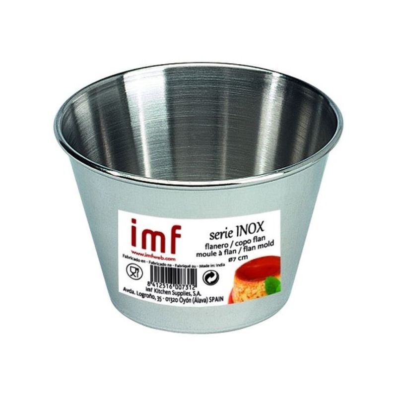FLANERO RESPOST LISO 07CM INOX IMF