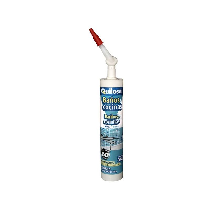 SILICONA ACIDA CO/BAÑ A/M S/R BL QUILOSA 280 ML
