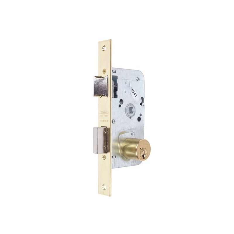 CERRADURA MAD.EMB. 20X40MM 201040HL LAT C/CU TESA