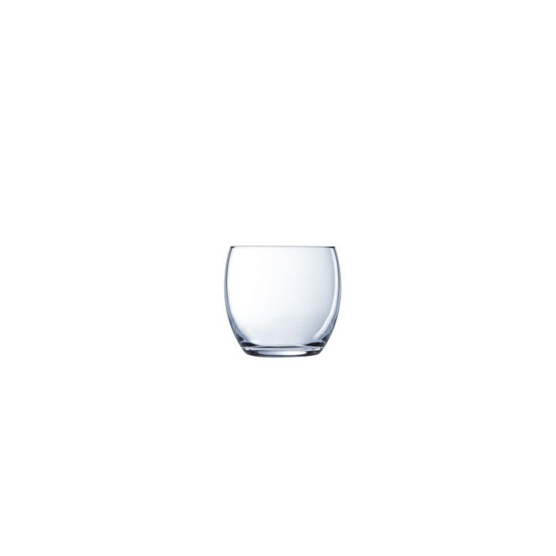 VASO MESA BAJO 35CL VIDRIO VERSAILLES LUMINARC 6 PZ