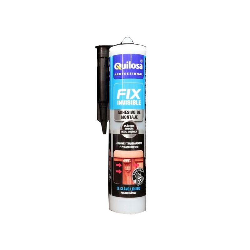ADHESIVO MONTAJE 300 ML INVISIBLE CART QUILOSA