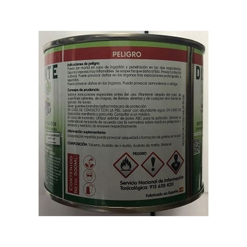 DISOLVENTE UNIV. VALORIZADO ENV.MET NITRO DISOPOL 500 ML