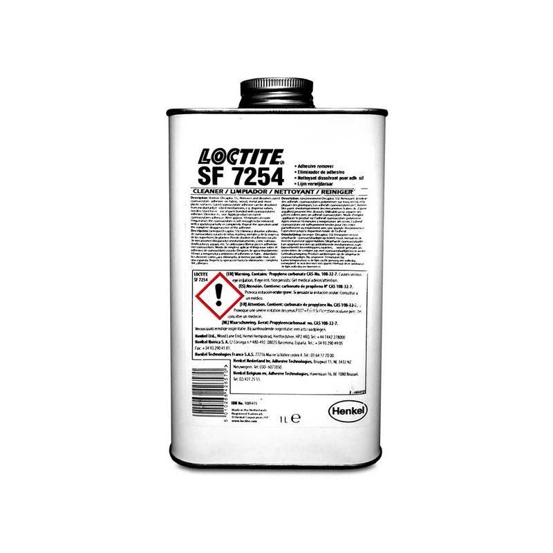 LOCTITE SF 7254 1L EGFD LIMPIADOR DE PEGAMENTOS