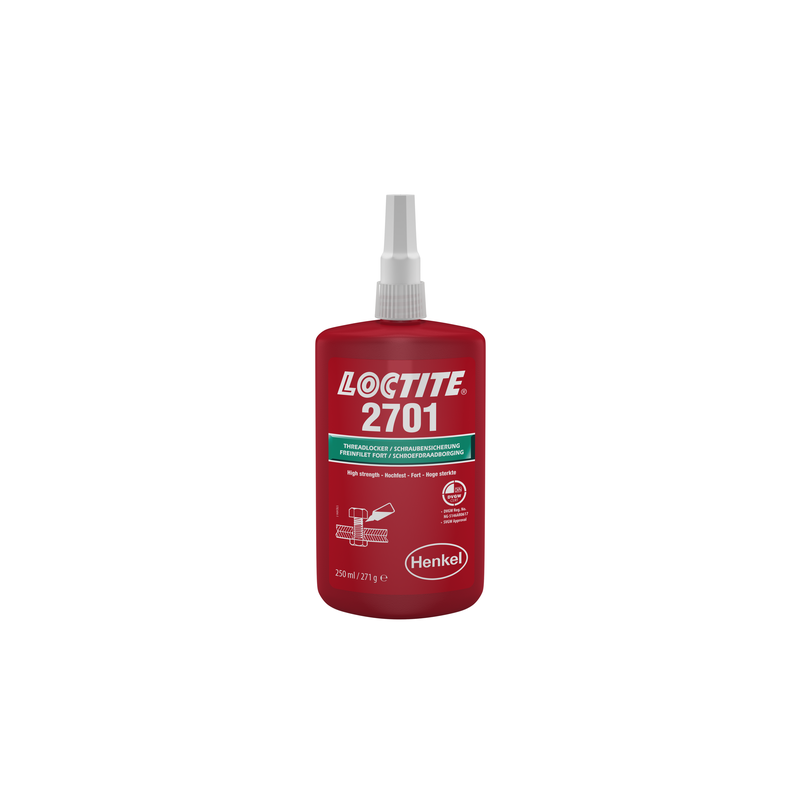 LOCTITE 2701 BO 250ML EPIG FIJADOR ALTA RESISTENCIA METALES PASIVOS