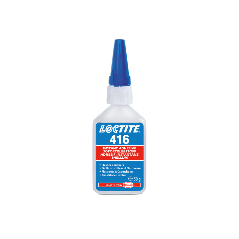LOCTITE 416 BO 50G EPIG ADHESIVO INSTANTÁNEO PLÁSTICOS, FIJACIÓN LENTA