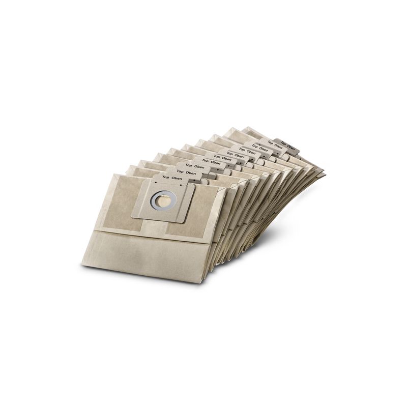 Bolsas de filtro de papel, 10 x , BDP 43/450, BDS 43/Duo, BDS 43/180, BV